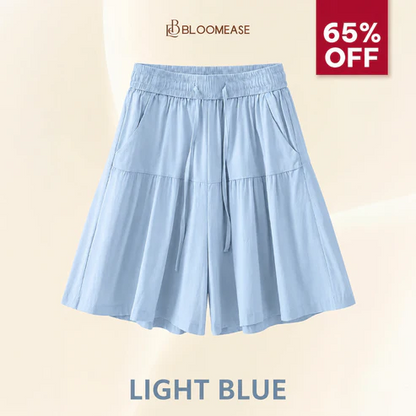 Bloomease - Flowy Skort Shorts for Senior Womens