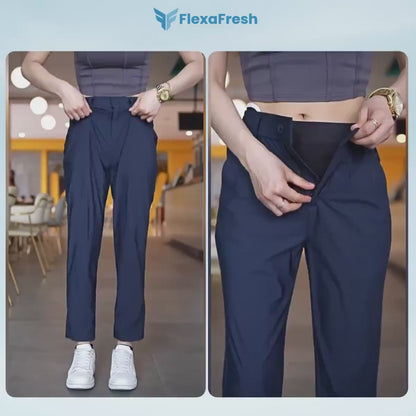 FlexaFresh - Unisex's Ultra Stretch Ice Silk Comfort Casual Pants