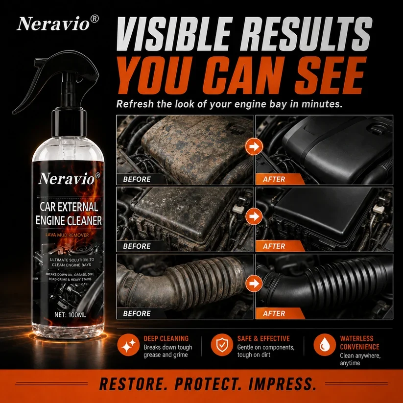 💥Limited-Time 55% OFF✨ Waterless Fast Acting Car Engine Bay Cleaner